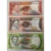 SWAZILAND 1978 . ONE 1 - TWENTY 20 EMALANGENI BANKNOTES . SPECIMEN